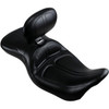 LE Pera #LK-957BR - Maverick Seat - with Backrest - Stitched - Black - FL '08-'23