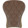 Saddlemen #818-29-012BLS - Renegade™ Pillion Pad - Touring - Lattice Stitched - Brown - FLSB/FXLR '18-'24