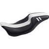 LE Pera #LK-987DLGT1 - Outcast Daddy Long Legs Seat - Full-Length - w/o Backrest - Black w/White Double Diamond - FL