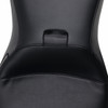 LE Pera #LK-997BR - Outcast Seat - 2-Up - With Backrest - Smooth - Black - FL '08-'23