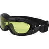 Bobster #BHAWK01Y - Night Hawk Goggle - Gloss Black - Yellow Lens