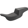 Saddlemen #897-07-176 - Step-Up Seat - Front Tuck-n-Roll/Rear Lattice Stitch - Black