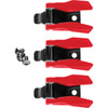 Thor - Radial Boots Buckle Kit - Red