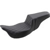 Saddlemen #808-07B-172E - Step-Up Seat - Extended Reach - Front Lattice Stitch - FL '08-'24