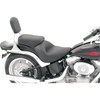 Mustang #76400 - Vintage Style Seat - Standard - Smooth - Black - FXST
