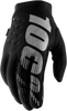 Brisker Gloves- Black/Gray - Medium - Lutzka's Garage
