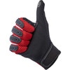 Biltwell #1507-0801-004 - Anza Gloves - Red - Large