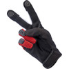 Biltwell #1507-0801-004 - Anza Gloves - Red - Large
