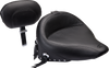 Wide Solo Seat - Drivers Backrest - FLST 08-17