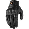 Icon - Pursuit Classic™ Perforated Gloves - Black - Medium