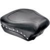 Mustang #75509 - Wide Rear Seat - Studded - Black - Softail '84-'99