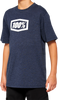 Youth Icon T-Shirt - Navy - Small - Lutzka's Garage