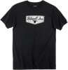 Shield T-Shirt - Black - Small - Lutzka's Garage