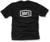 100% Icon T-Shirt - Black - Small - Lutzka's Garage