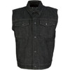Z1R - Denim Vest - Black - 4XL