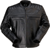Artillery Leather Jacket - Black - Small - Lutzka's Garage