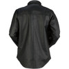 Z1R - Motz Leather Shirt - Black - 3XL