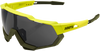 Speedtrap Sunglasses - Yellow - Black Mirror Lens - Lutzka's Garage