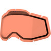 100% #59082-00005 - Accuri 2/Racecraft 2/Strata 2 Lens - Dual Pane - Vented - Rose