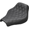 Saddlemen #818-30-002LS - Renegade™ Solo Seat - Lattice Stitched - Black - FX '18-'23