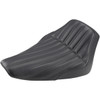 Saddlemen #812-26-0023 - Knuckle Solo Seat - Ribbed - Black - FLS '12-'17