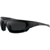 Bobster #BCRS001 - Crossover Convertible Sunglasses - Matte Black - Smoke Lens