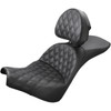 Saddlemen #818-30-030LS - Explorer Seat - Lattice Stitched - Backrest - FXBB/FXST '18-'24