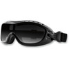 Bobster #BHAWK01 - Night Hawk Goggle - Gloss Black - Smoke Lens