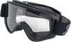 Moto 2.0 Goggles - Script - Black - Lutzka's Garage
