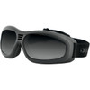 Bobster #BT2001 - Touring II Goggle - Matte Black - Smoke Lens
