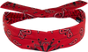 Polyester Cooldanna� - Red Paisley - Lutzka's Garage