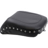 Mustang #76235 - Wide Rear Seat - Studded - Black - FLST '05-'17