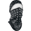ZAN Headgear #WB4L101 - SportFlex® Convertible Balaclava - Black Paisley