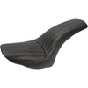 Saddlemen #806-23-047K - Knuckle 2-Up Seat - Ribbed - Black