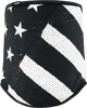 Zan Headgear SportFlex� Neck Gaiter - Black & White Flag