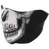 ZAN Headgear #WNFM002H - Half Mask - Skull Face