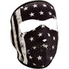 ZAN Headgear #WNFM091 - Full-Face Mask - Black/White Vintage Flag