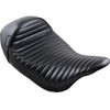 LE Pera #LK-427 PT - Stubs Cafe Seat - Pleated - Black