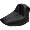 Saddlemen #806-15-0042 - Dominator Solo Seat - w/o Backrest - Black w/ Gray Stitching - FLSTC/N '06-'17