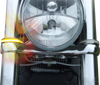Wrap-Arounds� LED Lights - 43 mm -  Chrome - Smoke/Amber - Lutzka's Garage