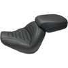 Mustang #75888 - Passenger Touring Seat - Black - Trapezoid Stich - FXFB/FXFBS