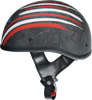 CC Beanie Helmet - Justice - Black/Red/White/Blue - Small - Lutzka's Garage