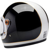 Biltwell #1003-566-502 - Gringo S Helmet - Gloss White/Black Tracker - Small