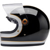 Biltwell #1003-566-503 - Gringo S Helmet - Gloss White/Black Tracker - Medium