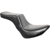 LE Pera #LY-543S - Daytona 2-Up Seat - Without Backrest - Smooth - Black - FX/FL '18-'23