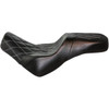 Danny Gray #24-811DIA - Weekday™ 2-Up Seat - Double Diamond w/ Charcoal Stitching - XL - Black - FXBR/S '18-'23