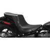 LE Pera #LY-543BW - Daytona 2-Up Seat - Without Backrest - Basketweave - Black - FX/FL '18-'23