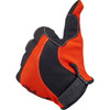 Biltwell #1501-0106-003 - Moto Gloves - Orange/Black - Medium