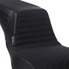 LE Pera #LY-590PTGP - Kickflip Seat - Pleated w/ Gripp Tape - Black - FXBB '18-'21