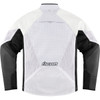 Icon - Mesh AF™ Leather Jacket - White - Small